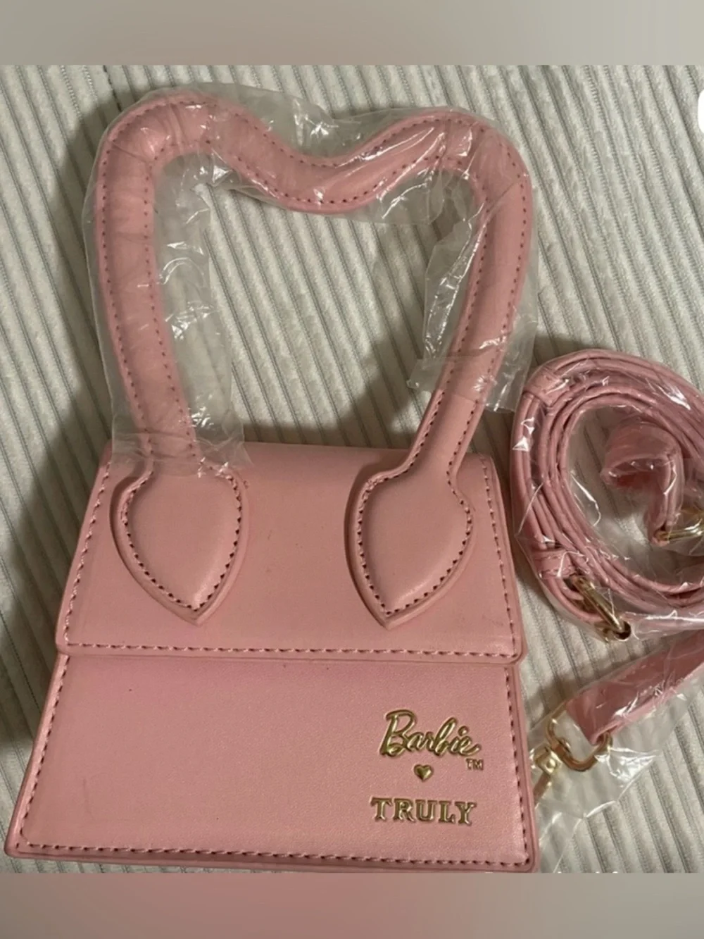 Barbie Pink Mini Crossbody \ Clutch Bag with Strap ~ NWOT #BarbieInspired